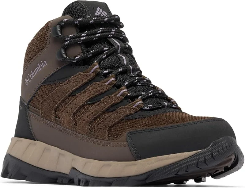 Columbia Strata Trail Mid Wp Botas de caminhada e caminhada de altura médiaMulher — Roupa aquecida