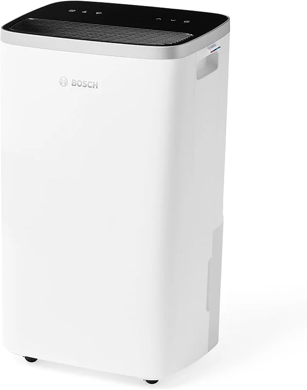 Bosch Dry 8000i, desumidificador, para 50 m², 25 l, 24h — Humidificador