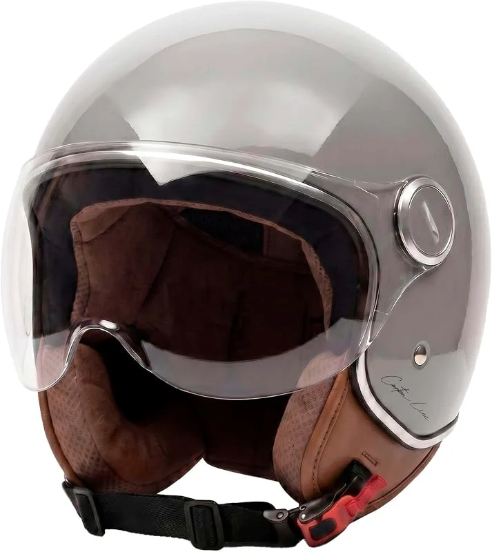 Cecotec Capacete de motocicleta aberto tipo Jet UrbanShield capacete motocicleta Jet — Roupa aquecida