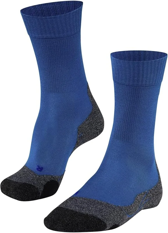 FALKE RU3 Comfort Meias de corrida homem sintético preto cinzento outras cores anti-ampolas a rápida evacuação de humidade enchimento de máxima densidade vegan para desporto jogging running 1 par — Cozinha e lar