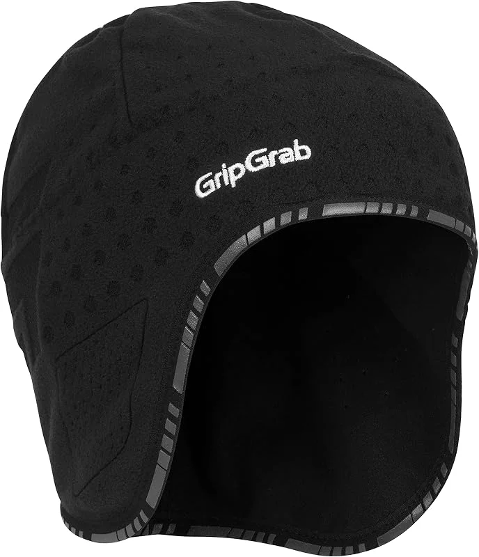 GripGrab Boné de Ciclismo de Inverno à Prova de Vento Gorro Aviator Skull Cap Forro Polar Aquecedor de Cabeça Unisex — Roupa aquecida