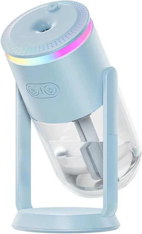Humidificador USB 280 ml con proyector estrella LED 280 ml y luz 7 colores