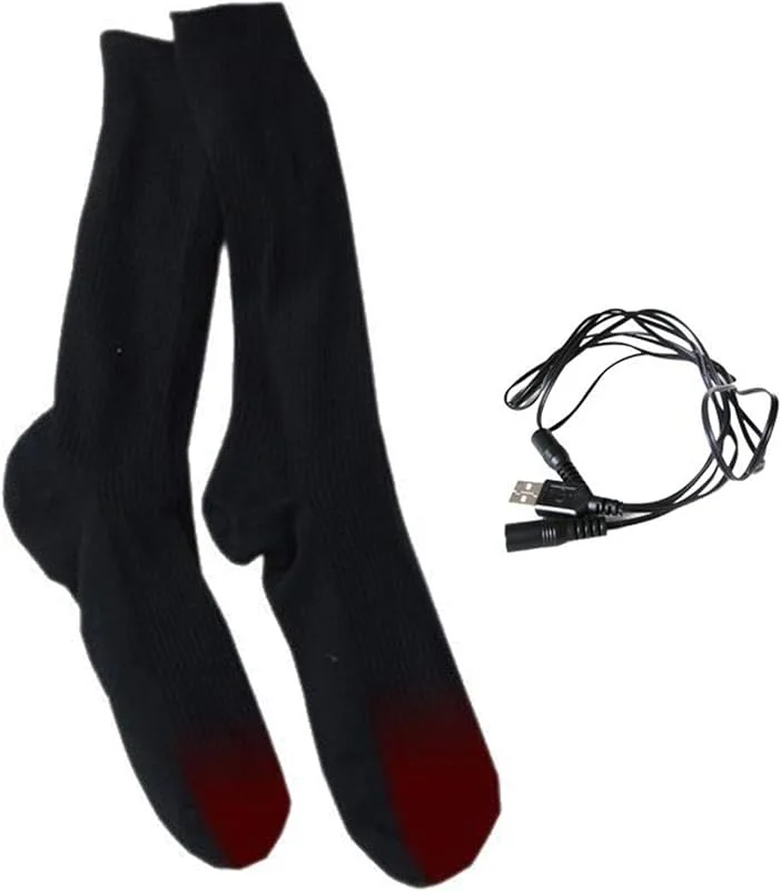Calcetines calefactores eléctricos, cómodos, lavables — Roupa aquecida