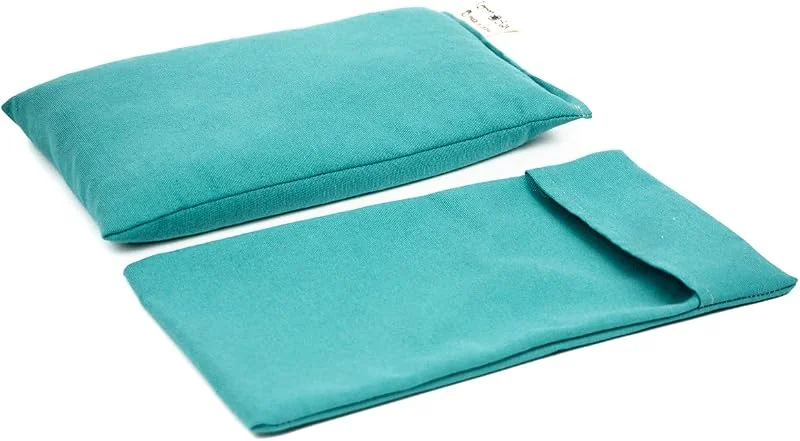 Saco térmico de sementes de soja e lavanda, 23 x 14, almofada térmica micro-ondas, congelador, compressa calor, frio, alta duração do produto. (008, 23 x 14 + capa) — Aquecimento