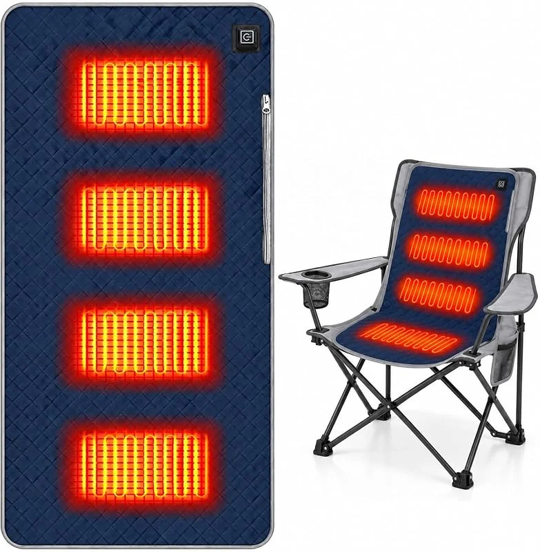Mineup Almofada térmica USB de 45 x 90 cm, 3 modos de aquecimento