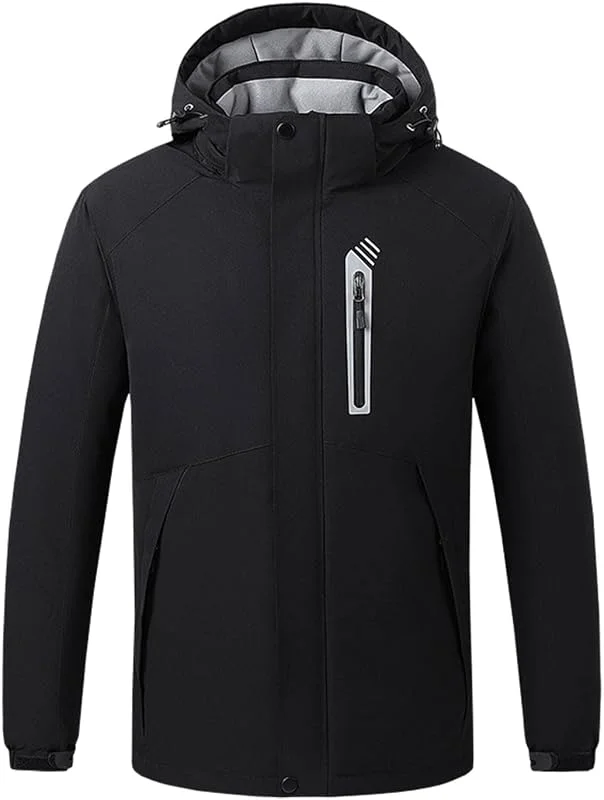 Chaleco eléctrico de temperatura constante para hombre Control de invierno 8 Calentador Chaqueta para hombres Ropa caliente al aire libre — Roupa aquecida