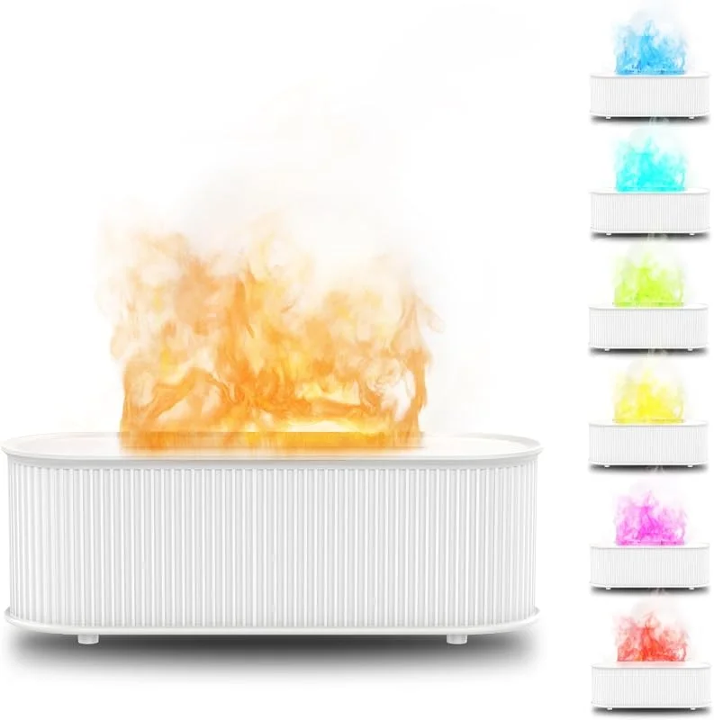 300 ml Difusor de óleos essenciais, umidificador de óleos essenciais USB com 7 cores e 3 temporizadores, difusor de aromas, umidificador de aromas, umidificadores para quarto, casa, escritório — Humidificador