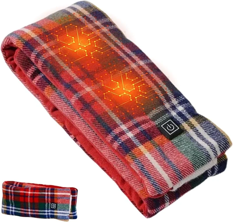 Bufanda Con Calefacción Para Hombres Lavable Con 3 Niveles De Control De — Roupa aquecida