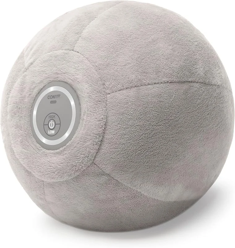 Conair Comfort Comfortball - Almohadilla térmica para aliviar el dolor de espalda, aprobada por HSA, FSA para cuello y hombros, almohadilla de calefacción menstrual para calambres menstruales, tamaño — Aquecimento