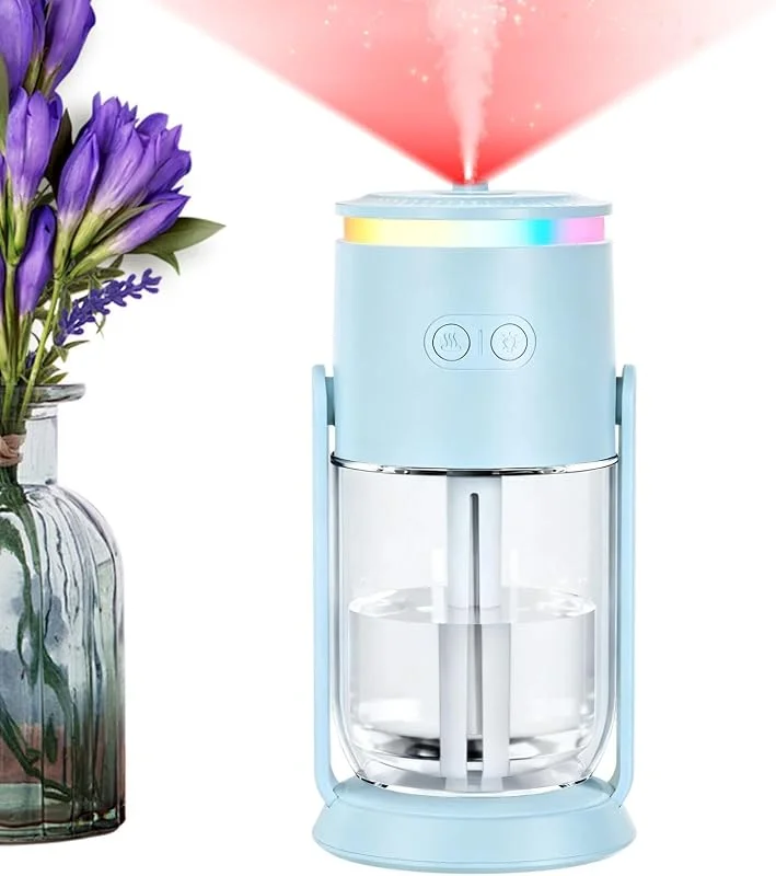 Humidificador de escritorio 280 ml recargable USB proyector cielo