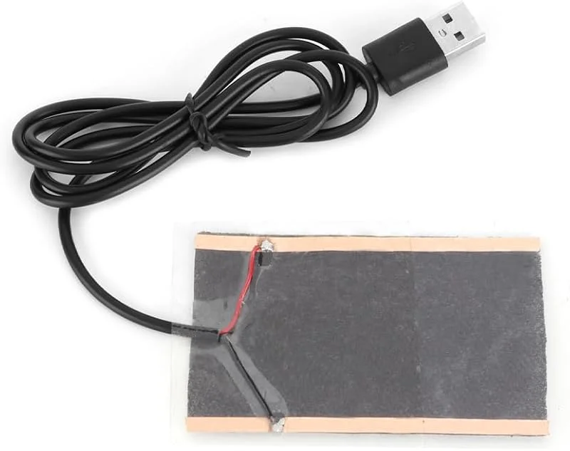 PelíCula de aquecimento elétrica almofada USB aquecedor animais de estimação fibra carbono aquecimento pés roupa assento manta térmica répteis térmica para colete mãos terapêutica calor fisioterapia