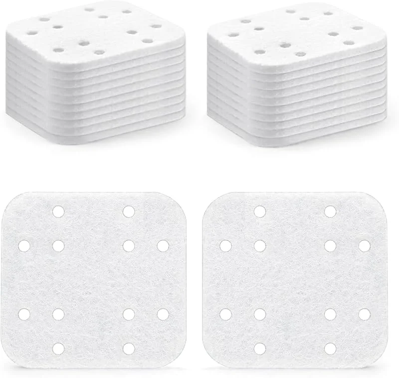 Paquete de 20 filtros de repuesto para humidificador, almohadillas de absorción minerales, compatibles con LEVOIT LV600HH, LV600S, OasisMist450S, humidificador OasisMist600S