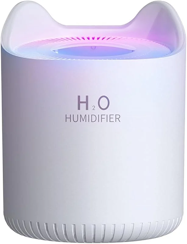 Humidificador de aire gran capacidad 4500ml, difusor aceite esencial aromaterapia, aromático for dormitorio y hogar con luz suave colorida