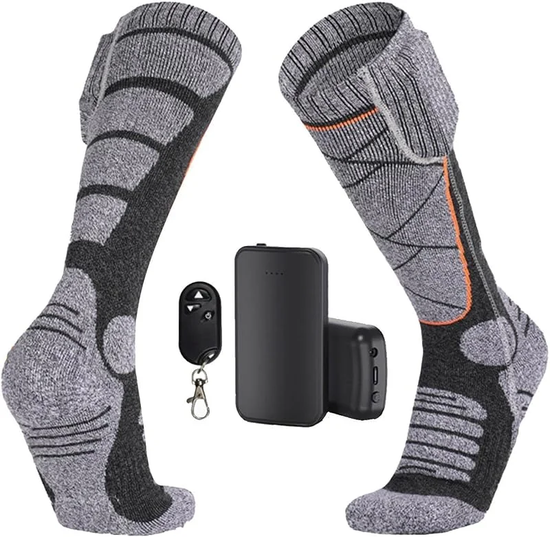 Calcetines Eléctricos Control de 3 Niveles Calientapiés Invernal — Roupa aquecida