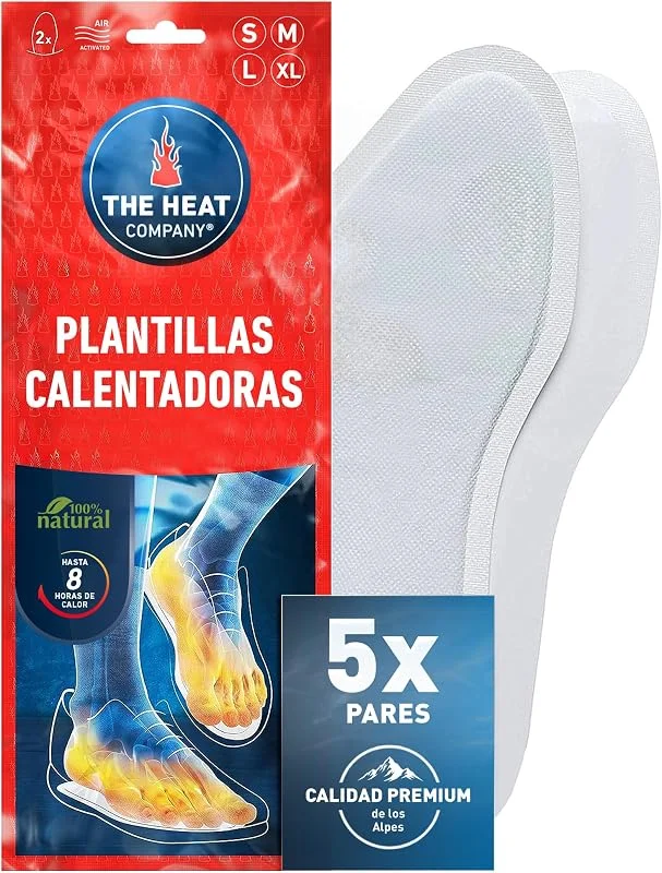THE HEAT COMPANY Palmilhas de aquecimento - extra quente - 8 pés quentes — Roupa aquecida