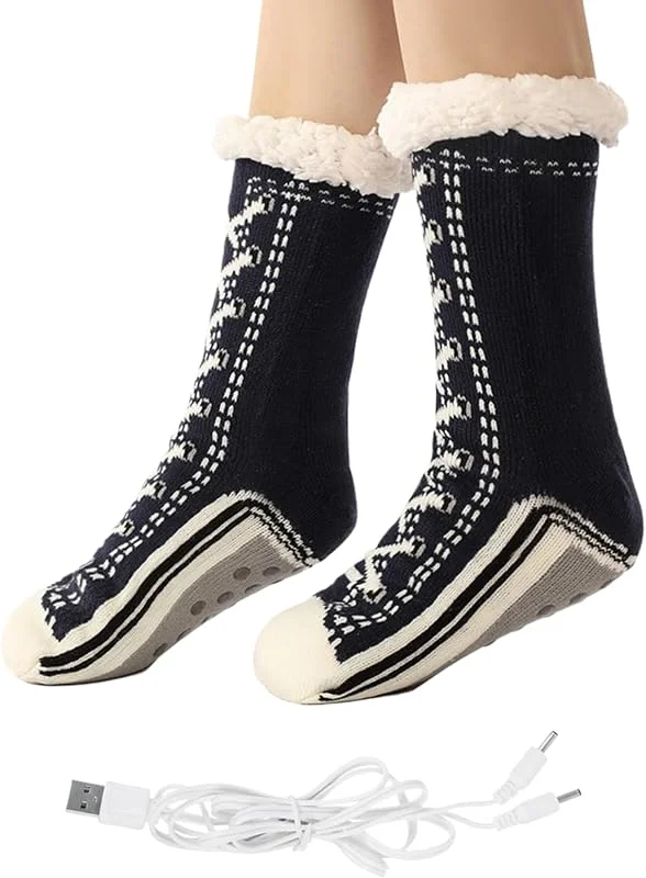 Calentadores para hombre, calentadores de pies, de invierno, para camping — Roupa aquecida