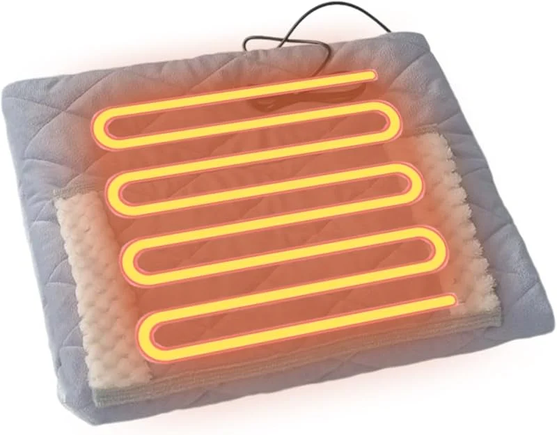 Manta elétrica aquecida, aquecimento 69 x 99 cm, manta elétrica com