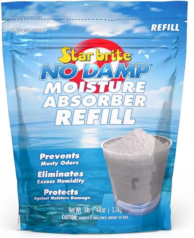 STAR BRITE Recarga resselable 085450 de 1, 4 l para desumidificador com controlo de humidade — Humidificador