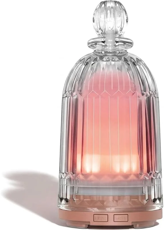 Difusor de aroma de vidro 120 ml humidificador ultrassónico