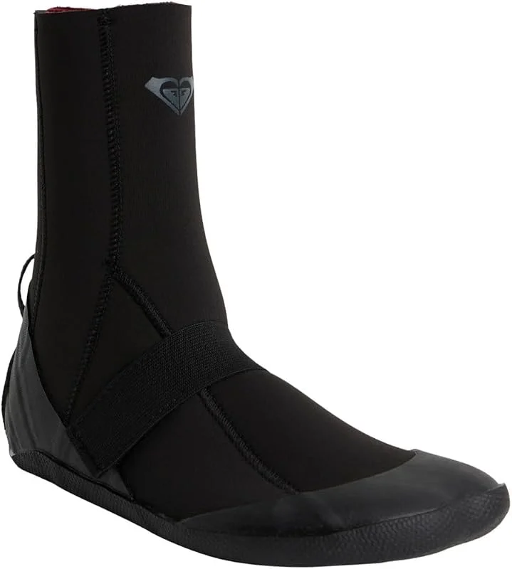 Roxy 3.0 Prologue+ RT Boot Sapatilhas de surf para mulher, cor preta 6 — Roupa aquecida