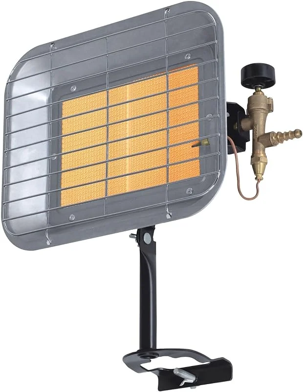 Perel Aquecedor de terraço a gás, butano ou propano, 4500 W — Cozinha e lar