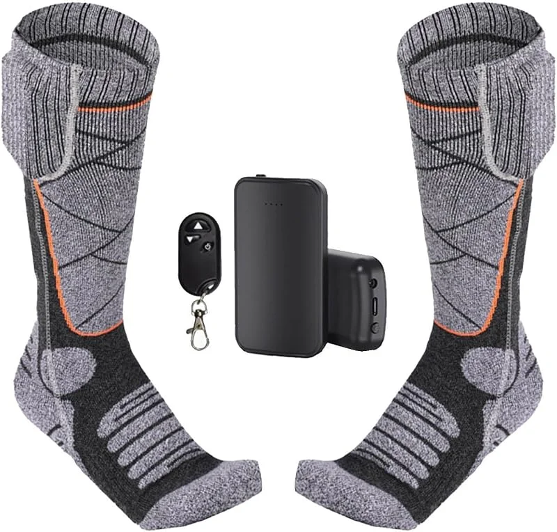 Calcetines Calefactables Control de 3 Niveles Calientapiés Invernal — Roupa aquecida
