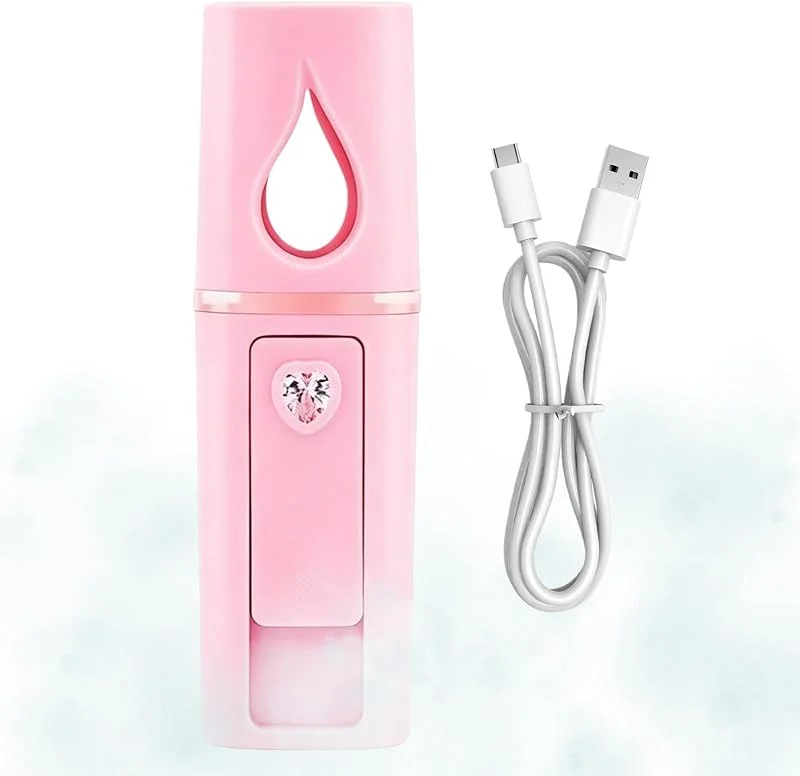 Vaporizador Facial Spray Refrescante Personal USB Recargable — Humidificador
