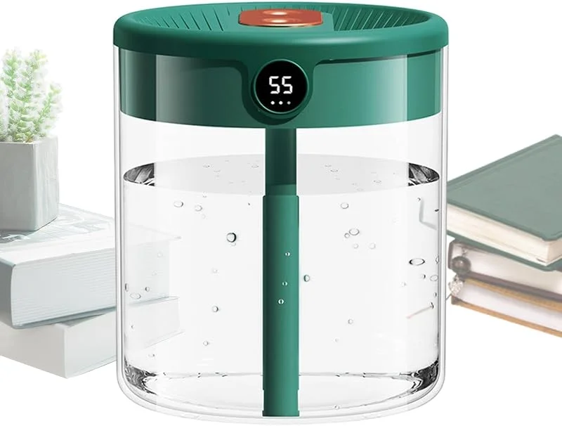 Humidificador de habitación para dormitorio, gran capacidad, doble