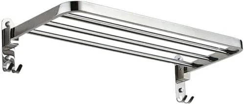 Toallero de baño de Acero Inoxidable, Barra para Toallas, baño con Inodoro, un Solo Poste, Estante de Pared, toallero, Colgador de Torre, toallero de 39 cm — Aquecimento