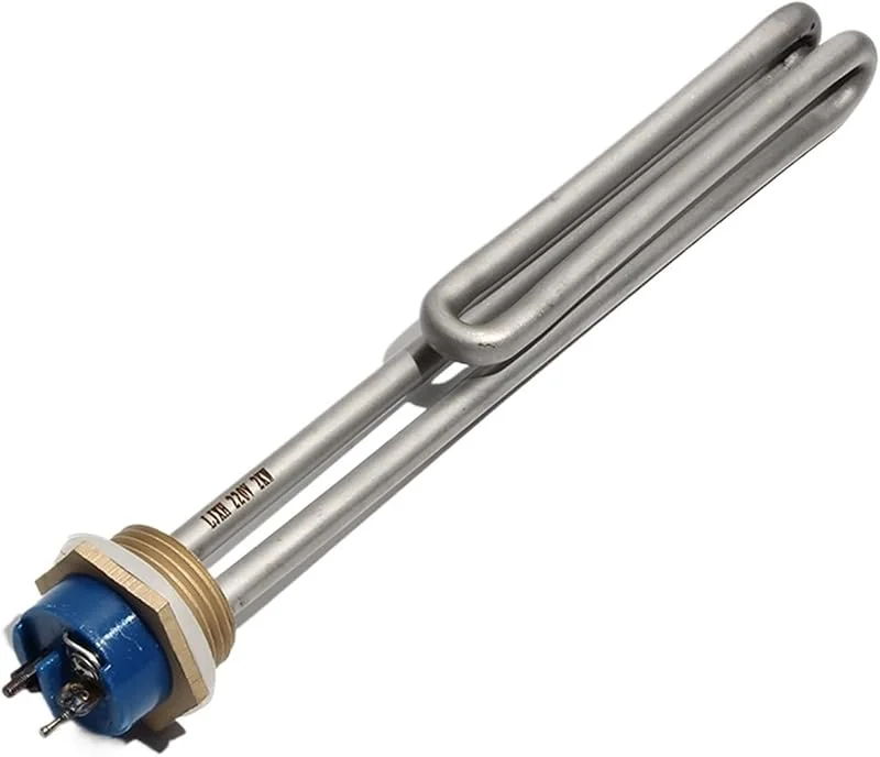 1 elemento calentador de agua eléctrico de tornillo plegable con rosca NPT de 2, 5 cm, 1 KW, 2KW, 3KW, 4KW, 6KW 201 de acero inoxidable (oro, 110 V, 1 KW180L DN25 201SS) — Aquecimento