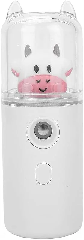 Sarini Nano facial Mister spray facial, nano spray facial, lindo animal de desenhos animados, mini spray de névoa facial hidratante fresco — Humidificador