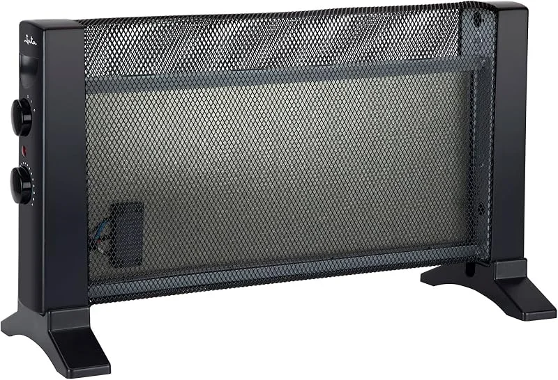 Jata JCRM2206 - Radiador de Mica com 2 potências de calor (300 - 600 W), Termostato de temperatura regulável. Poupança de energia. Adequado para uso na casa de banho. Medidas: 53 x 20 x 31, 5 cm — Aquecimento