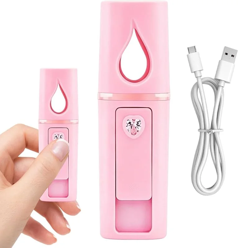 Vaporizador Facial para el Rostro Niebla Fina Hidratante Portátil USB — Humidificador