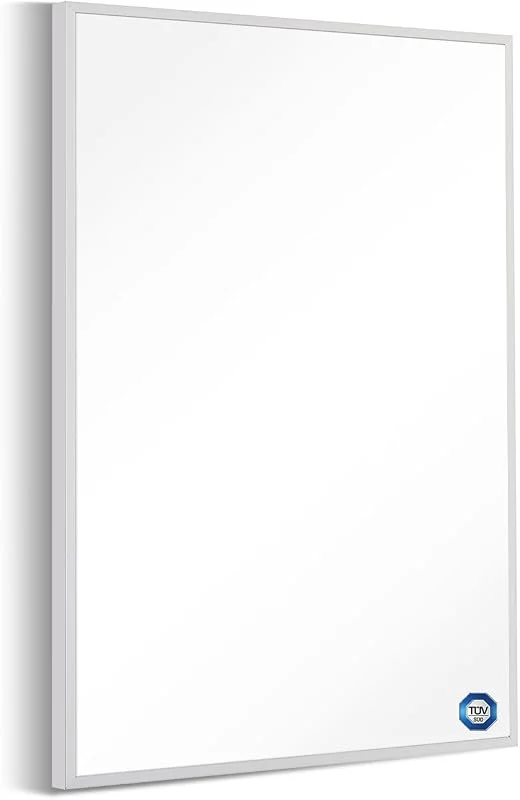 Aquecimento por infravermelhos 600 W, aquecimento elétrico de parede de baixo consumo com proteção contra superaquecimento, radiador silencioso para exterior, quarto e escritório