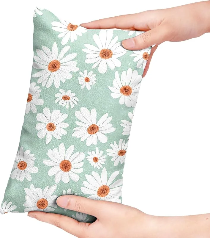 Winmany Almofada pequena, 27, 9 x 17, 8 cm, mini almofada com capa de pelúcia removível, retangular, para pulso, joelho, pescoço, coluna lombar, viagens, pequena almofada para adultos, animais de — Aquecimento