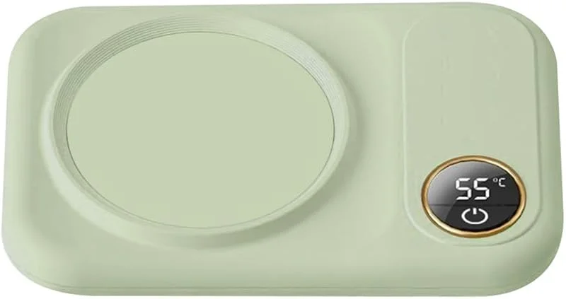 Aquecedor de canecas de café, 10 W USB elétrico com desligamento automático de 8 horas e 3 configurações de temperatura para secretária, casa, escritório, aquecimento, café, chá, água, leite, bebidas