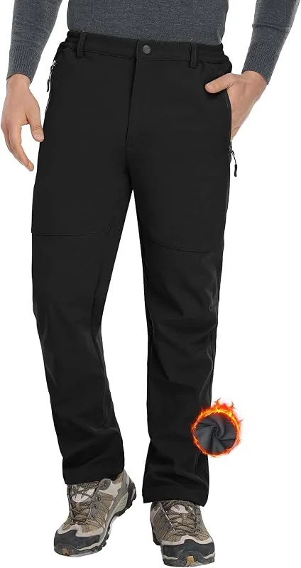 Zoofly Calças impermeáveis térmicas homem calças de caça homem calças de inverno homem calças de inverno homem calças táticas homem calças de inverno homem esqui homem trekking — Cozinha e lar