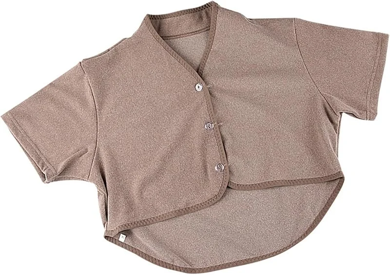 Bufanda portátil para usar como calentador de cuello y rodilla — Roupa aquecida
