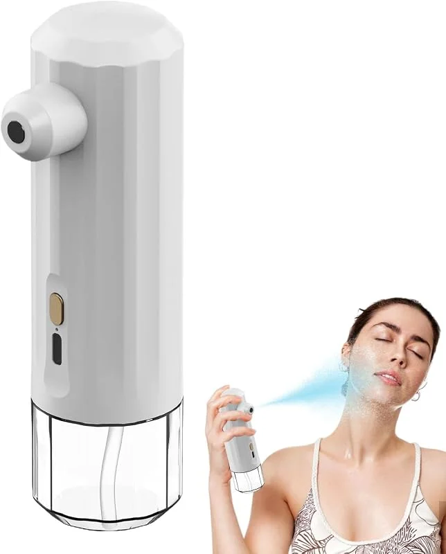 Facial Mister - Vaporizador facial portátil pequeno humidificador de mão, pulverizador de névoa, vaporizador facial, humidificador de mão para dias úteis ocupados, fins de semana relaxados