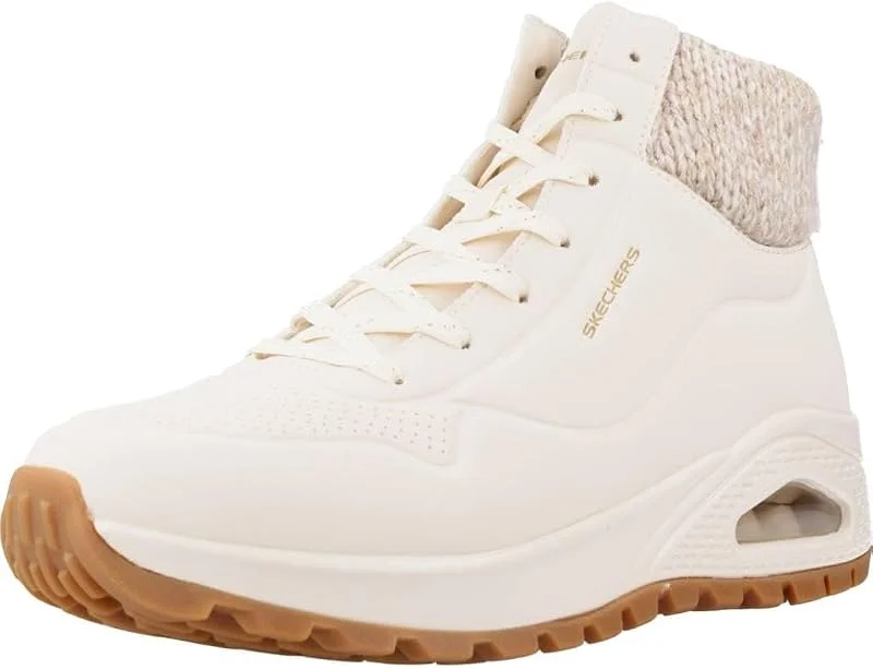 Skechers Uno Rugged Darling Daze botins mulher cinzento — Roupa aquecida