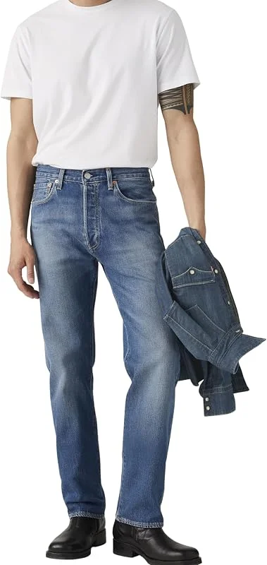 Levi's Homem 501 Original Fit Calças de ganga — Roupa aquecida