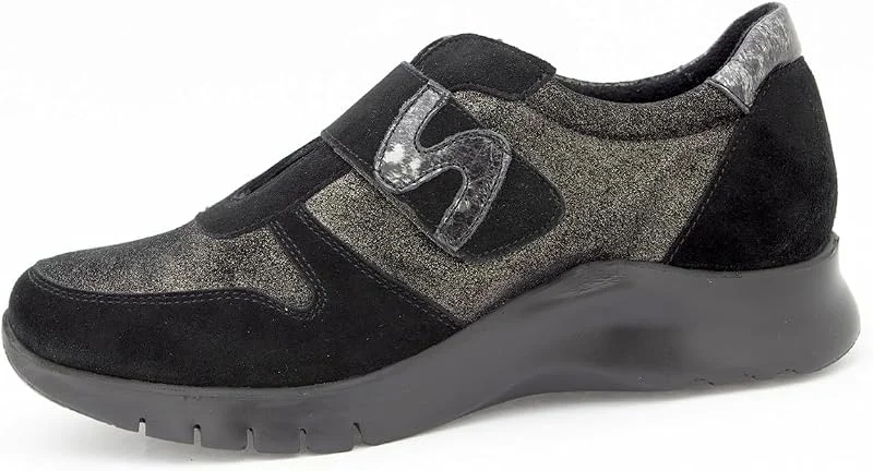 PieSanto - 225765 Sneaker camurça couro para: Mulher — Roupa aquecida