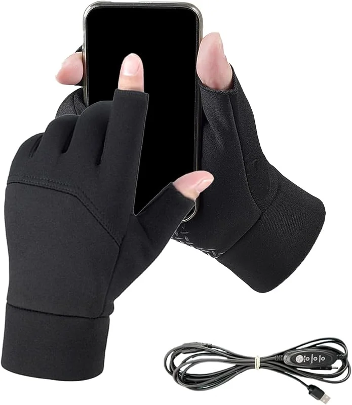 Guantes de moto calefactables antideslizantes recargables — Cozinha e lar
