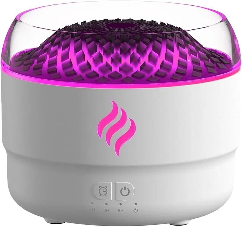 Humidificador para Dormitorio Humidificador De Niebla Fría con Llama