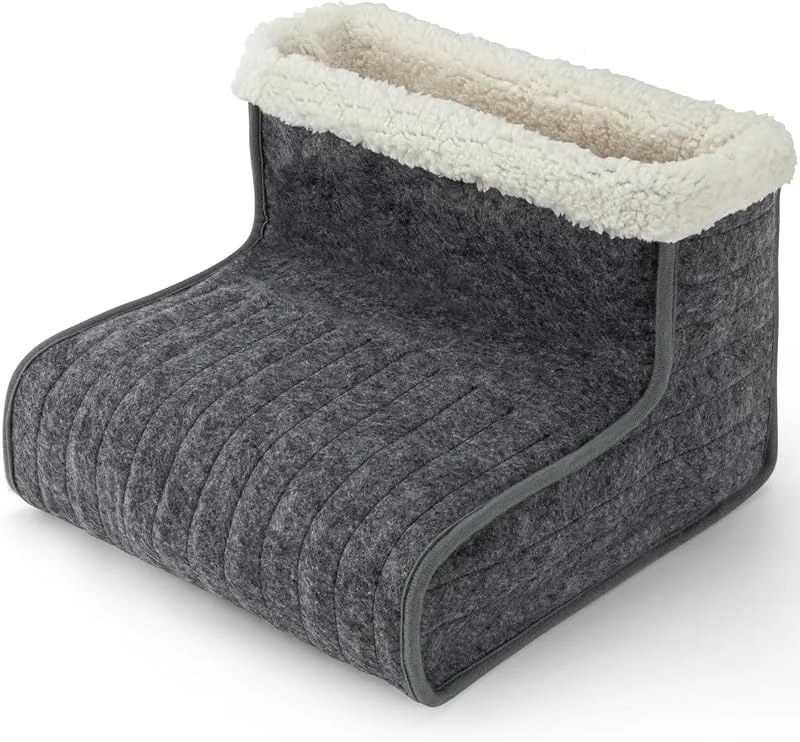 ProfiCare Aquecedor de pés elétrico, aquecedor de pés com 3 níveis de temperatura, desligamento automático, aquecimento elétrico para pés frios, presentes para homens e mulheres, PC-FW 3058