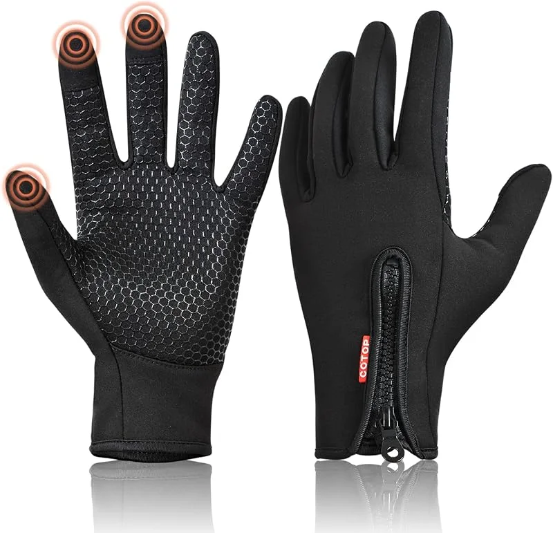 COTOP Luvas de inverno quentes táteis homem mulher para bicicleta mota — Cozinha e lar