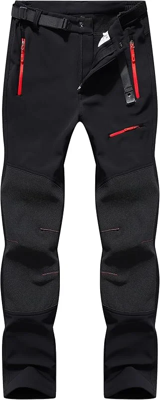 BenBoy Calças de caminhada softshell para homem, impermeáveis e quentes, para montanha, neve, esqui — Cozinha e lar