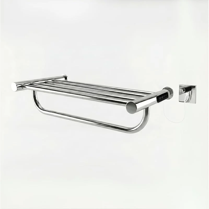 Huxley Toalheiro elétrico com temporizador, economia de energia, 500 mm x 260 mm x 115 mm — Aquecimento