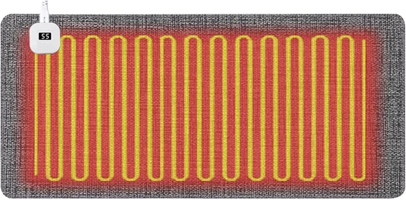 Alfombrilla de escritorio alfombrilla de teclado antideslizante con — Aquecimento