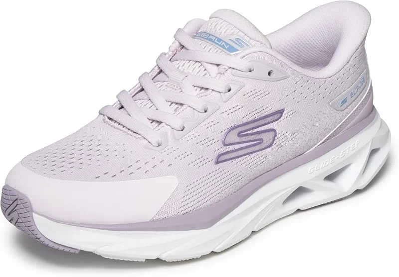 Skechers Mulher Glide-Step Vortex Slip-In Treinador — Roupa aquecida